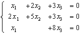 自考《高等数学（工专）》真题练习：齐次方程组解的特征1