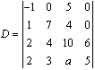 自考《线性代数（经管类）》真题练习：代数余子式的概念1