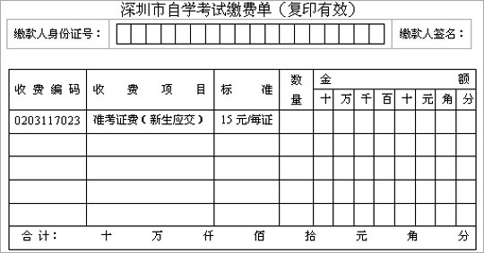 深圳市2007年4月自学考试报名报考程序1
