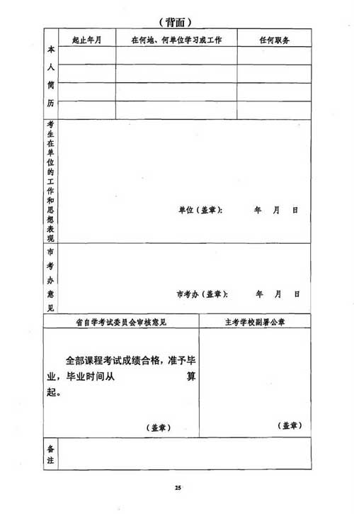 使用广东省自考管理系统办理自学考试考籍管理业务问题通知25
